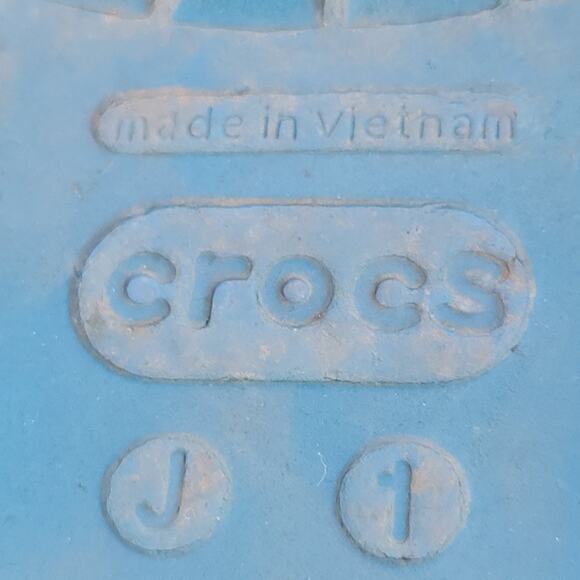 CROCS Crocband Unisex Clogs Blue White Pokemon Jibbitz Eeve Naruto Anime Size J1 - Picture 10 of 10